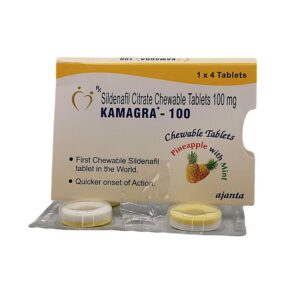 Kamagra Chewable - Sildenafil 100mg rágótabletta